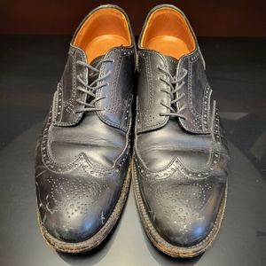 Alden Wing Tip Blucher Black